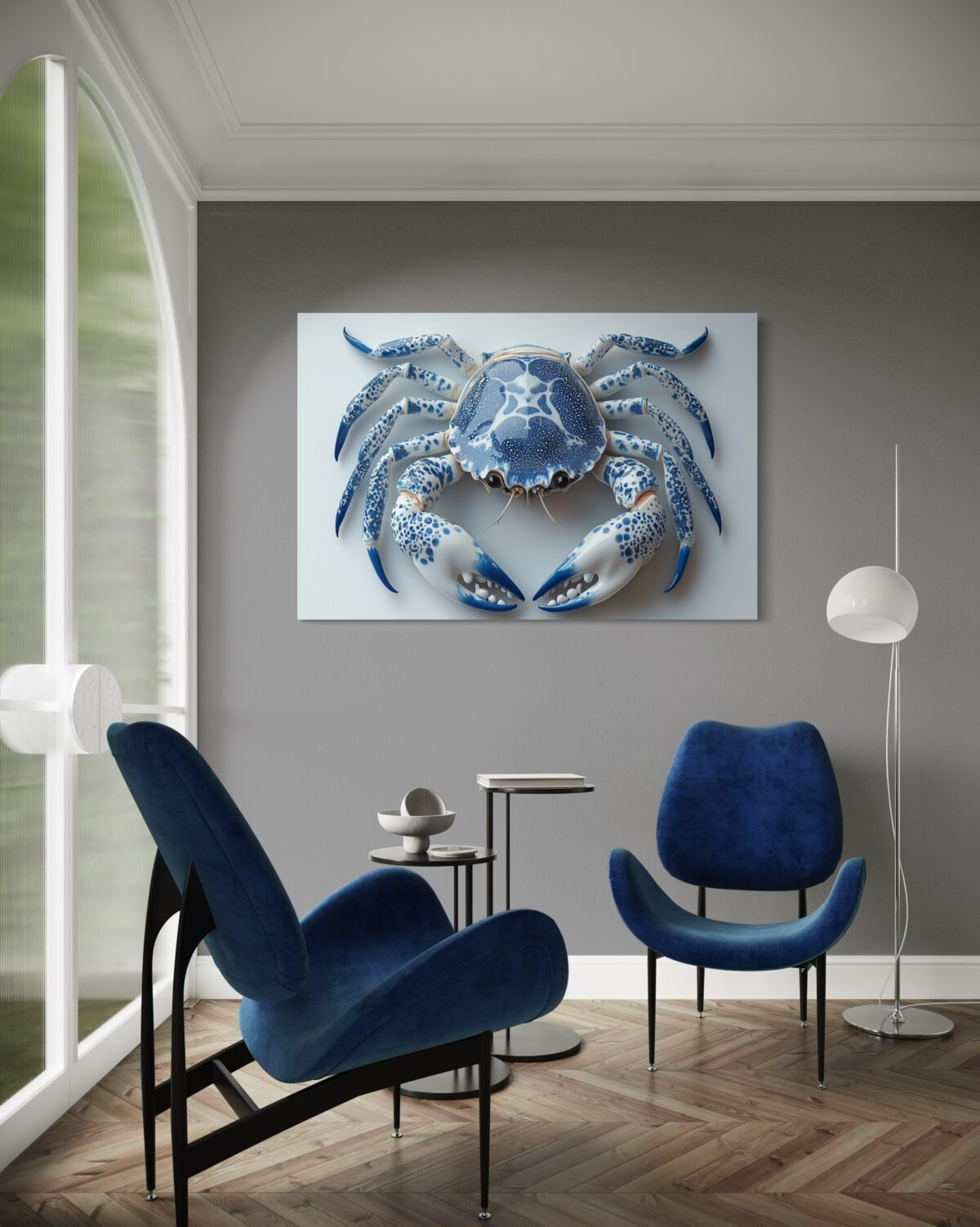 delft blue crab